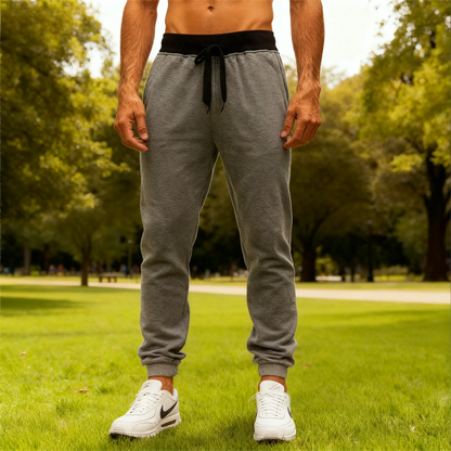Men's Training Pants - Breathable Polyester Gym Jogger Sweatpants | True To Size Fit