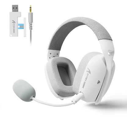 L80 PRO 3-in-1 Tri-Mode Gaming Headset 2.4G Wireless Bluetooth5.3 3.5mm Wired Lightseed Wireless Tech 20ms Ultra Low Latency