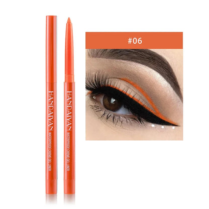 Matte Eyeliner Pencil - Waterproof Gel Pencil With 20 Colorful Shades | Long Lasting, Quick Dry