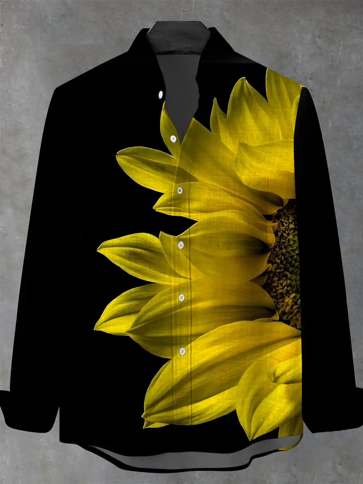 Men's shirts, button down shirts, casual shirts, spring and summer, printed long sleeves, daily, fashionable, comfortable