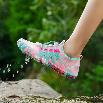 Aqua Shoes Women Men Barefoot Water Shoes Quick-Drying Outdoor Beach Upstream Wading Swimming Shoe Sneakers Unisex Trekking Surf