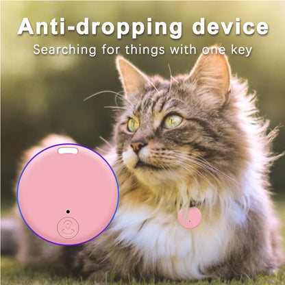 Mini GPS Tracker for Children's Pets Lost Alert Tag Bluetooth 5.0 Smart Keychain Wallet Key Location Tracker with Photo Function