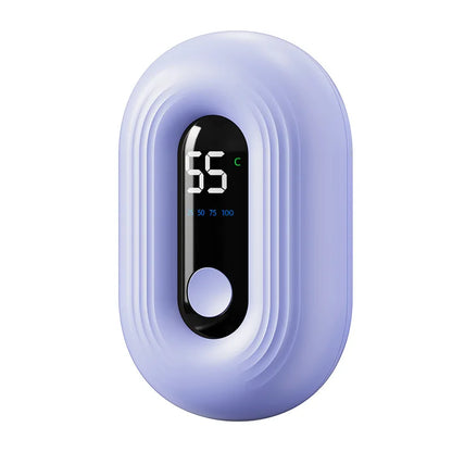 Mini Hand Warmer With Digital Display USB Charging Self-Heating Hand Warmer Gift Box Portable Warmth For Hands