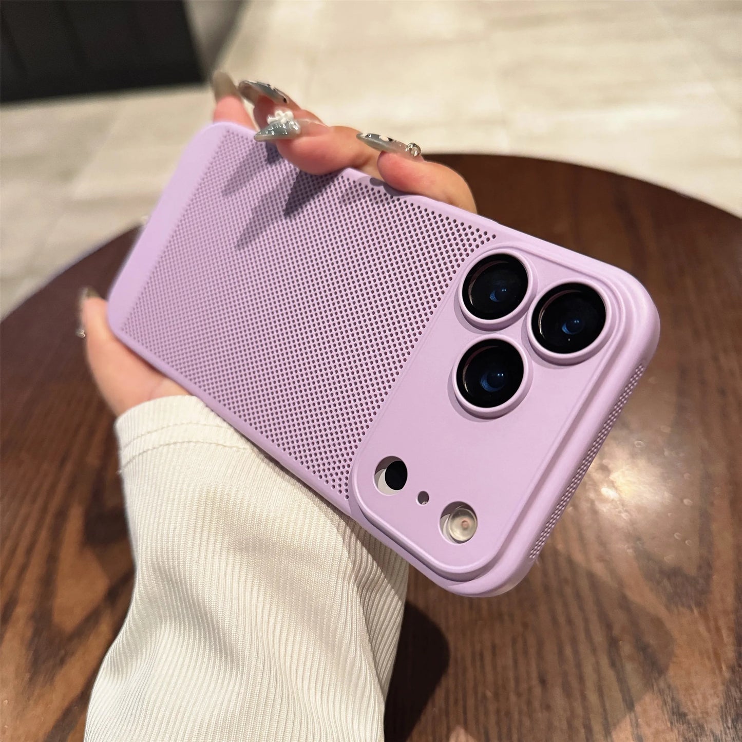 Ultrathin Heat Dissipation Case with Lens Protector for iPhone 1716151413 Pro Max Plus - ZOOMNSTORE