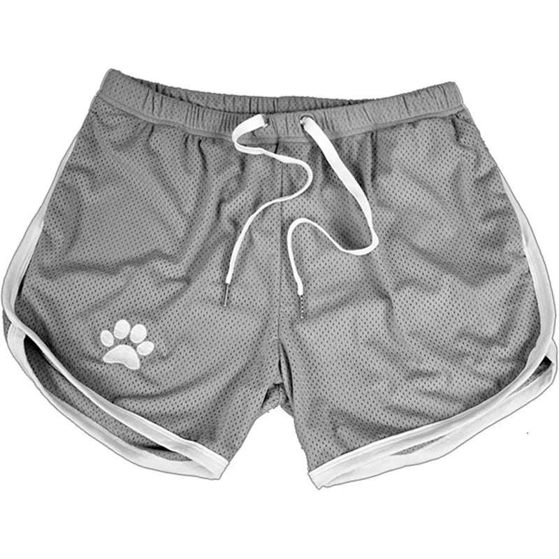 Men Gym Fitness Shorts Bodybuilding sports Jogging shorts Male 2022 Summer Cool Breathable Mesh The big size casual men Shorts