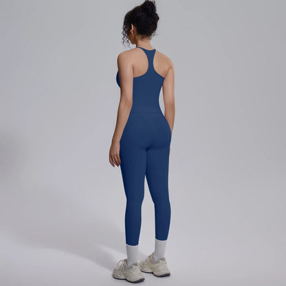 Quick Drying Legging Outdoor Running Yoga Set for Womans High Waisted Push Up Female Pants Gym Sexy Beautiful Back Vest Yoga Set