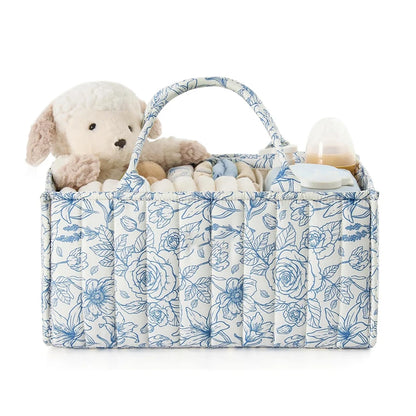 Baby Diaper Organizer Bag Folding Portable Diaper Stackers & Caddies High Capacity Storage Bag for Baby Things