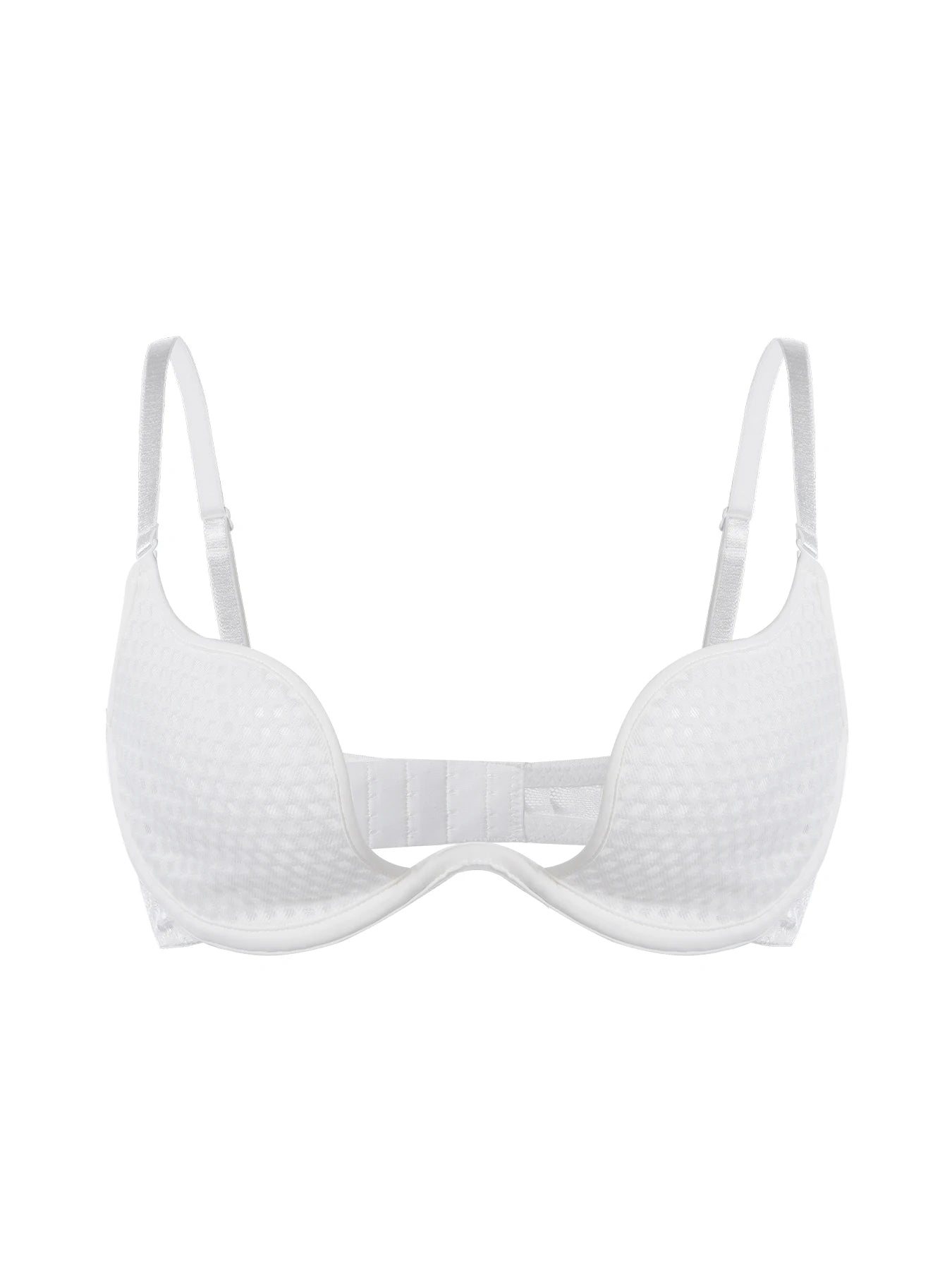 Sexy U-shaped spacer bra thin mesh Breathable underwear underwire comfortable stylish Lingerie bralette
