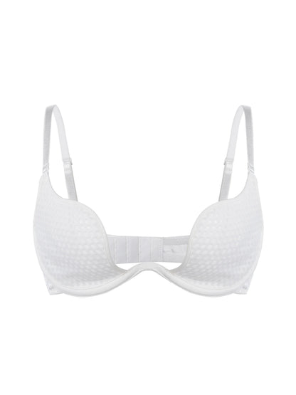 Sexy U-shaped spacer bra thin mesh Breathable underwear underwire comfortable stylish Lingerie bralette