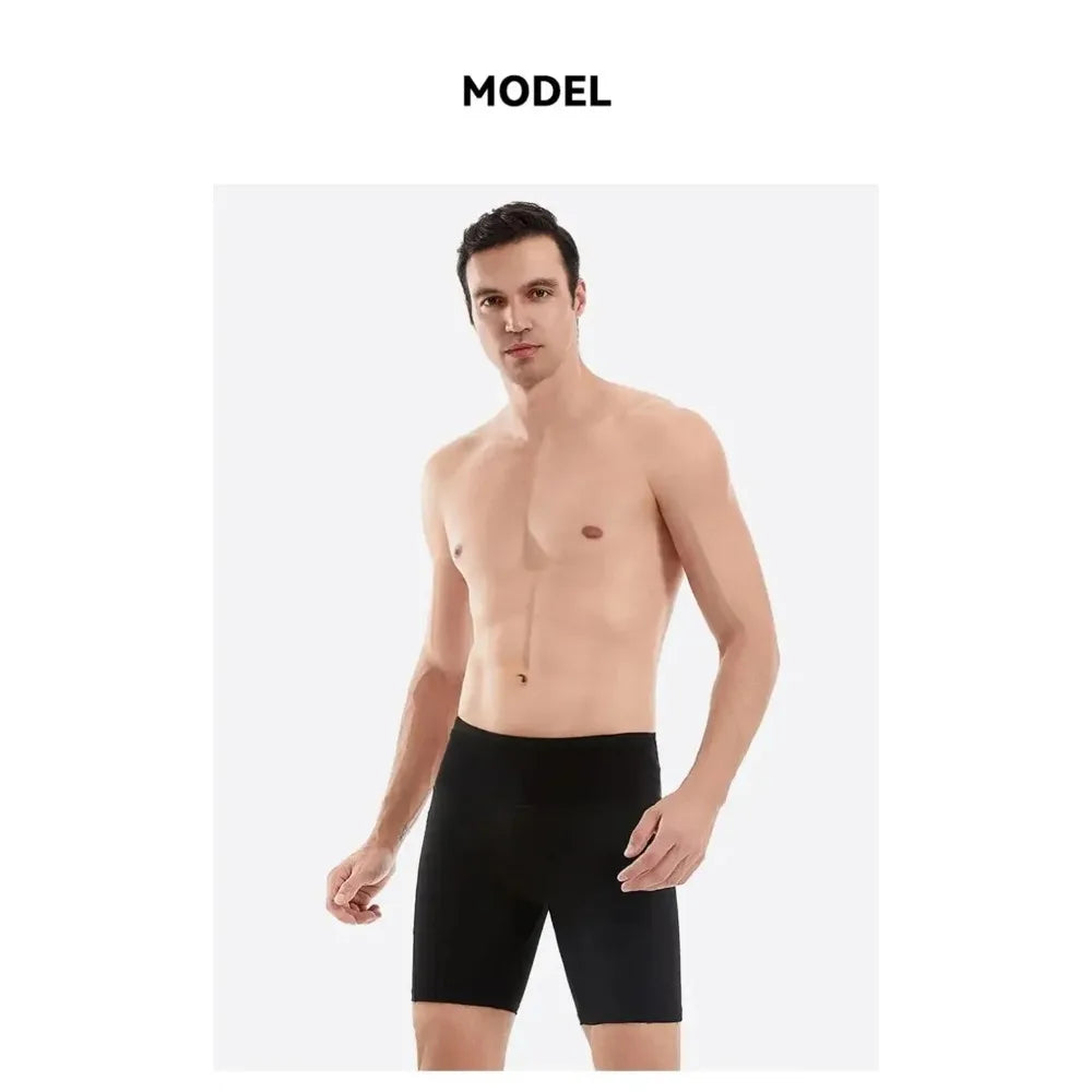 Summer New  Men's 3.0 Multipocket Compression Shorts Quick Dry Marathon Running Jogging Cycling Fitness Exercise Tight Shorts
