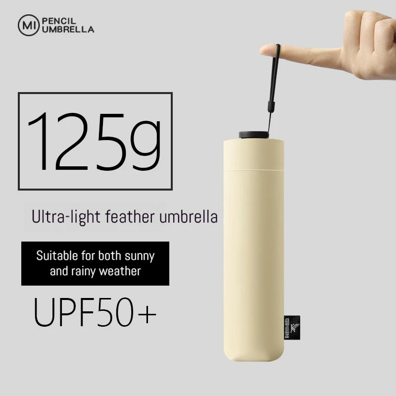 125g Japanese style portable brazing sun protection, UV protection, weather resistance, manual umbrella