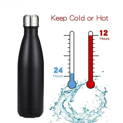 350/500/750/1000ml Stainles Steel Insulated Vacuum Thermos Water Bottle Double Wall BPA Free Bottles for Sports Bottles Girls