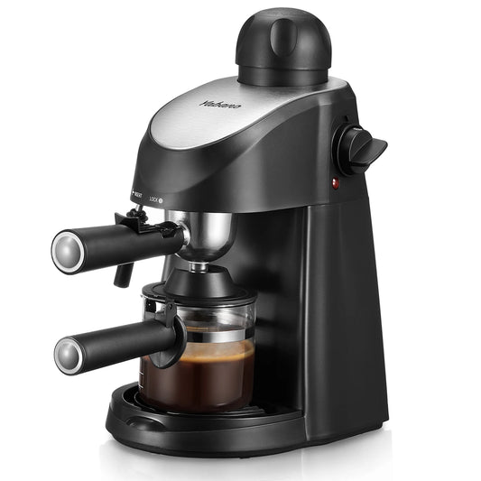 Yabano Espresso Machine, 3.5Bar Espresso Coffee Maker, Espresso and Cappuccino Machine with Milk Frother, Espresso Maker with St - ZOOMNSTORE