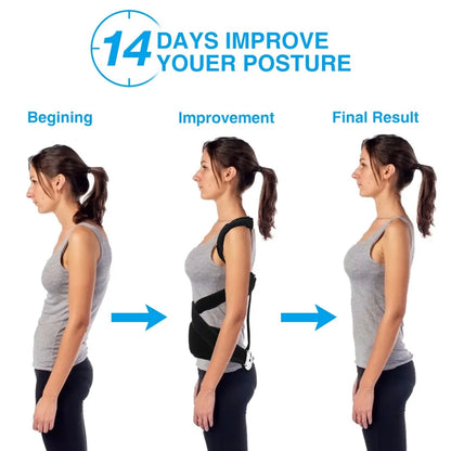 High Quality Aluminum Plate Lumbar Spinal Bad Back Posture Corrector Brace Humpback Orthopedic Strain Pain Relief