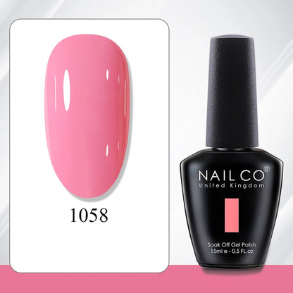 HEMATPO Free Top  Base Coat Nail Gel - 15ml Semi-Permanent Soak Off UVLED Varnish