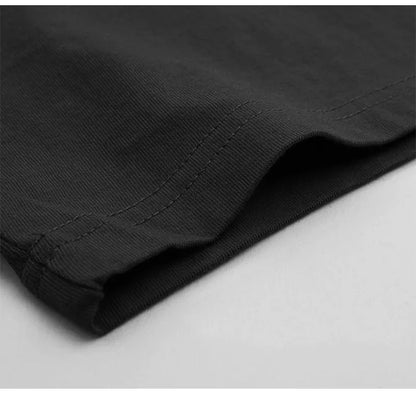 Oversized Boxy Fit Dropped Shoulders Running T-shirts Mens Cotton Heavyweight Half Sleeve Sports T Shirts Casual Gym Clothing
