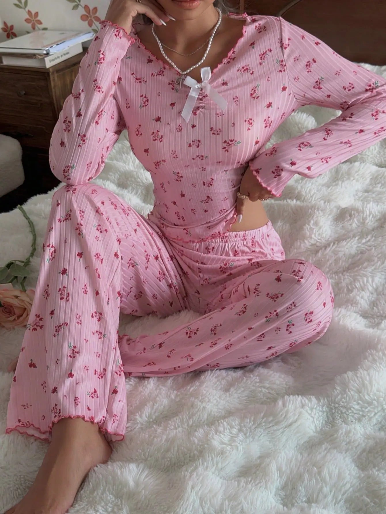 Pyjama Woman Pajamas Set Nightgown Women Sleepwear Women's Spring Suit Pajama Sets Woman Pyjamas Pyjama Femme Ensemble Nightie