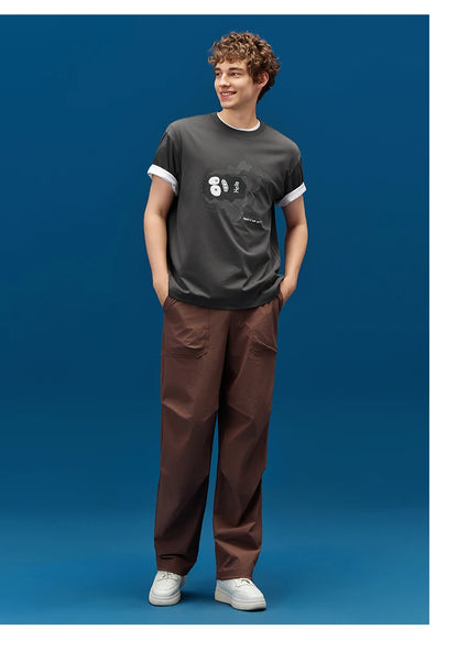 Men's Quick-Dry Cool-Feel T-Shirt – Short Sleeve Summer Tee