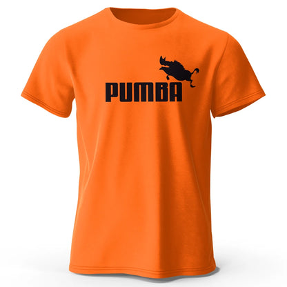 Men's Graphic T-Shirt - Pumba Print Cotton Tee | Breathable Short Sleeve Summer Top