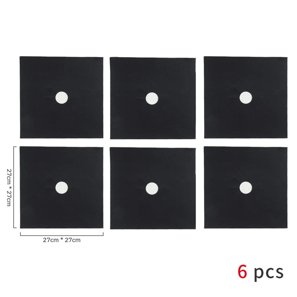 Gas Stove Protector Mats – Reusable Heat-Resistant Stovetop Liners