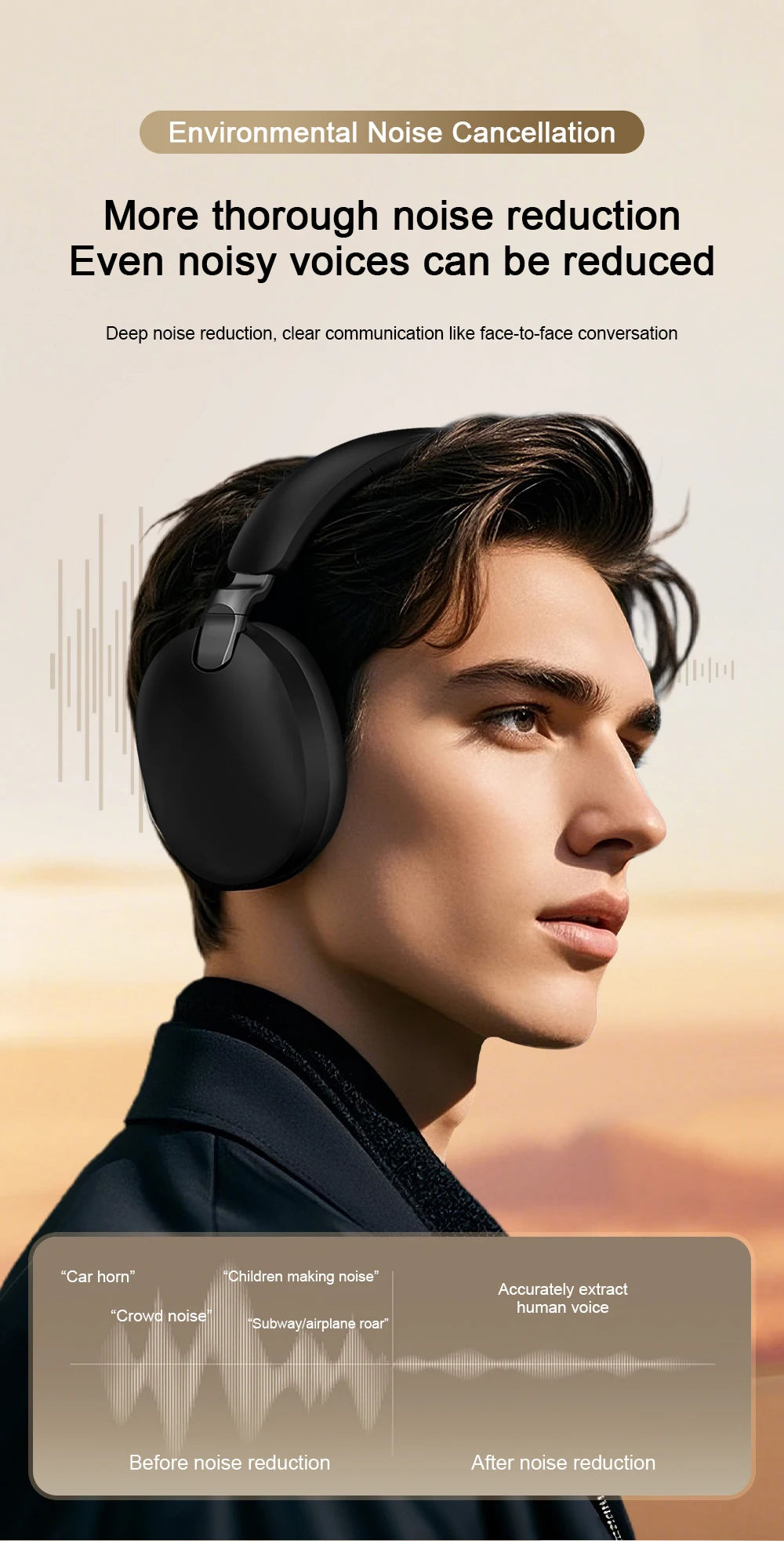 AULA New A500 Wireless Head-mounted Headphone 2.4G/Bluetooth/Wired Nolse Reduction Headsets E-sports Gaming Earphones with Mic