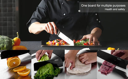 Titanium Cutting Board - Double-Sided Stainless Steel Chopping Board for Meat  Fruit - ZOOMNSTORE