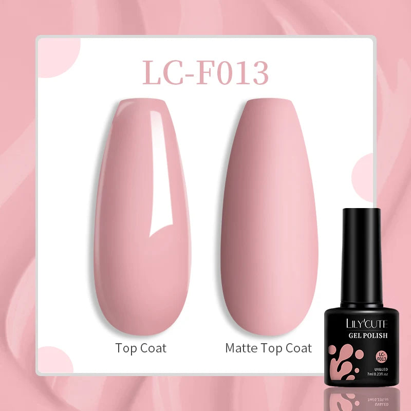Gel Nail Polish - LILYCUTE UV Gel Varnish 7ML | Soak Off, Long Lasting Colors