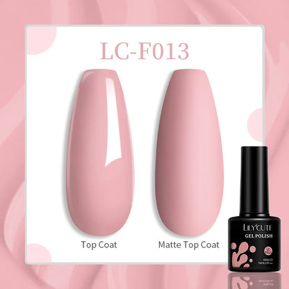 Gel Nail Polish - LILYCUTE UV Gel Varnish 7ML | Soak Off, Long Lasting Colors