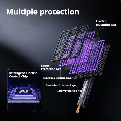New Qualitell V3 Folding Electric Mosquito Killer Portable Charging Purple Light Home Outdoors Mosquito Repellent Lamp