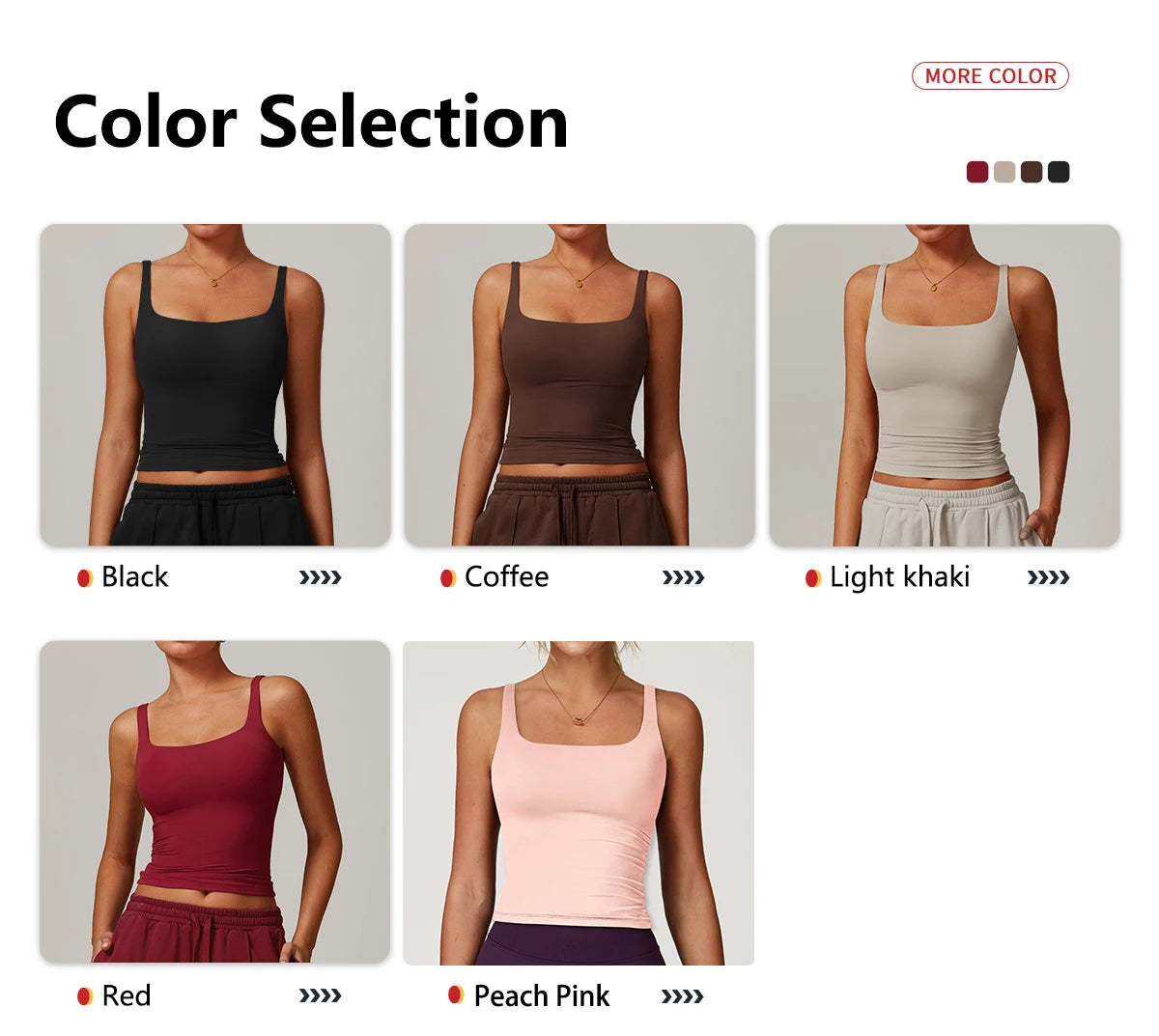 Women's Workout Tank – Breathable Yoga Tank Top | Quick Dry Running Tight Top