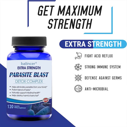 Balincer -Detoxify and Support Intestinal Health with Compound Vitamin - Eliminate Internal Parasites and Protect Immune Health