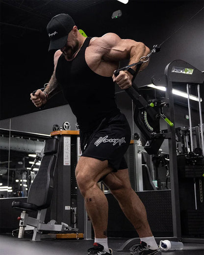 Trend Men's Mesh Beach Swim Casual Shorts Man Quick Dry Loose Basketball Jogger Short Pants Gym Fitness Sport Running Sweatpants