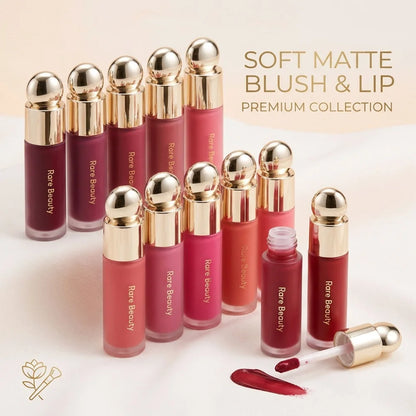 Rare Beauty Long-lasting Ultra-pigmented Liquid Blush Mistake-proof Seamless Airy Lightweight Worth Virtue Hope Joy Blush Makeup