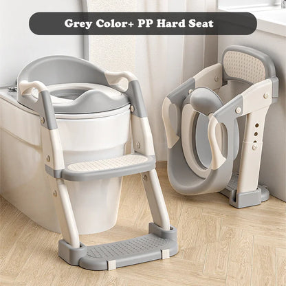 Baby Potty Training Seat - Portable Child Urinal & Kids Toilet Step Stool