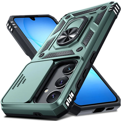 Case For Samsung Galaxy S26 S25 S24 S23  Ultra Plus  FE A17 A37 A57 A56 5G Military-Grade Protection Phone Slide Camera Cover