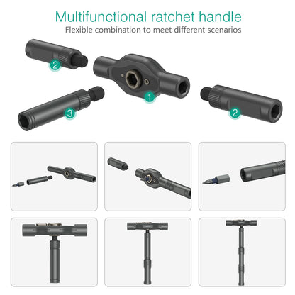 Magnetic Screwdriver Set - 42-in-1 DIY Ratchet Multi-Bit Tool for Computers - ZOOMNSTORE