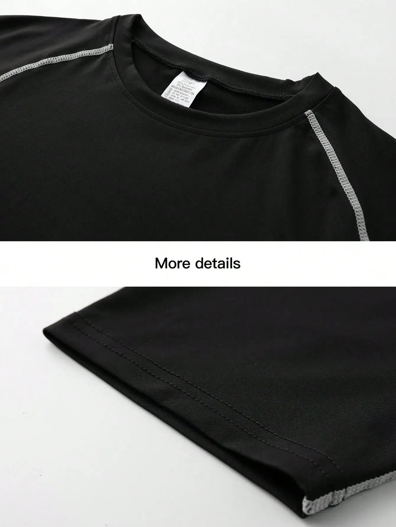 Men Compression Shirt - Quick Dry Sport T Shirt | Short Sleeve Fitness Tee