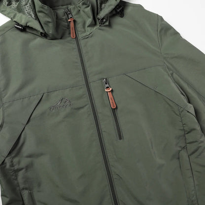 Men's Windproof Jacket – Breathable Cycling Jacket With Hooded Collar | Outdoor Gear