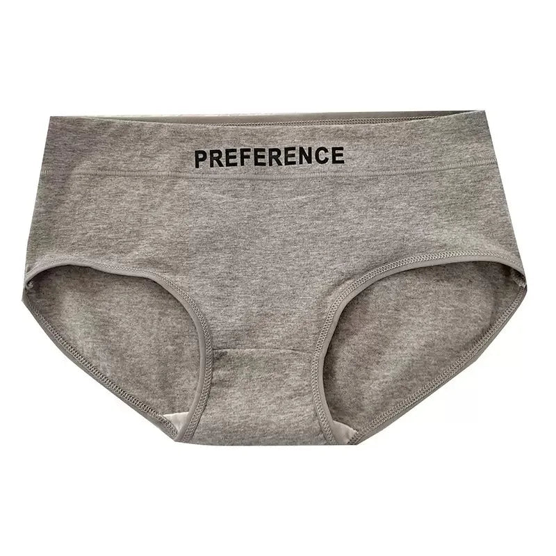 3pcs Women's Seamless Pure Cotton Panties Fashionable Breathable Underwear Female Large Size Sexy Soft Daily Breifs