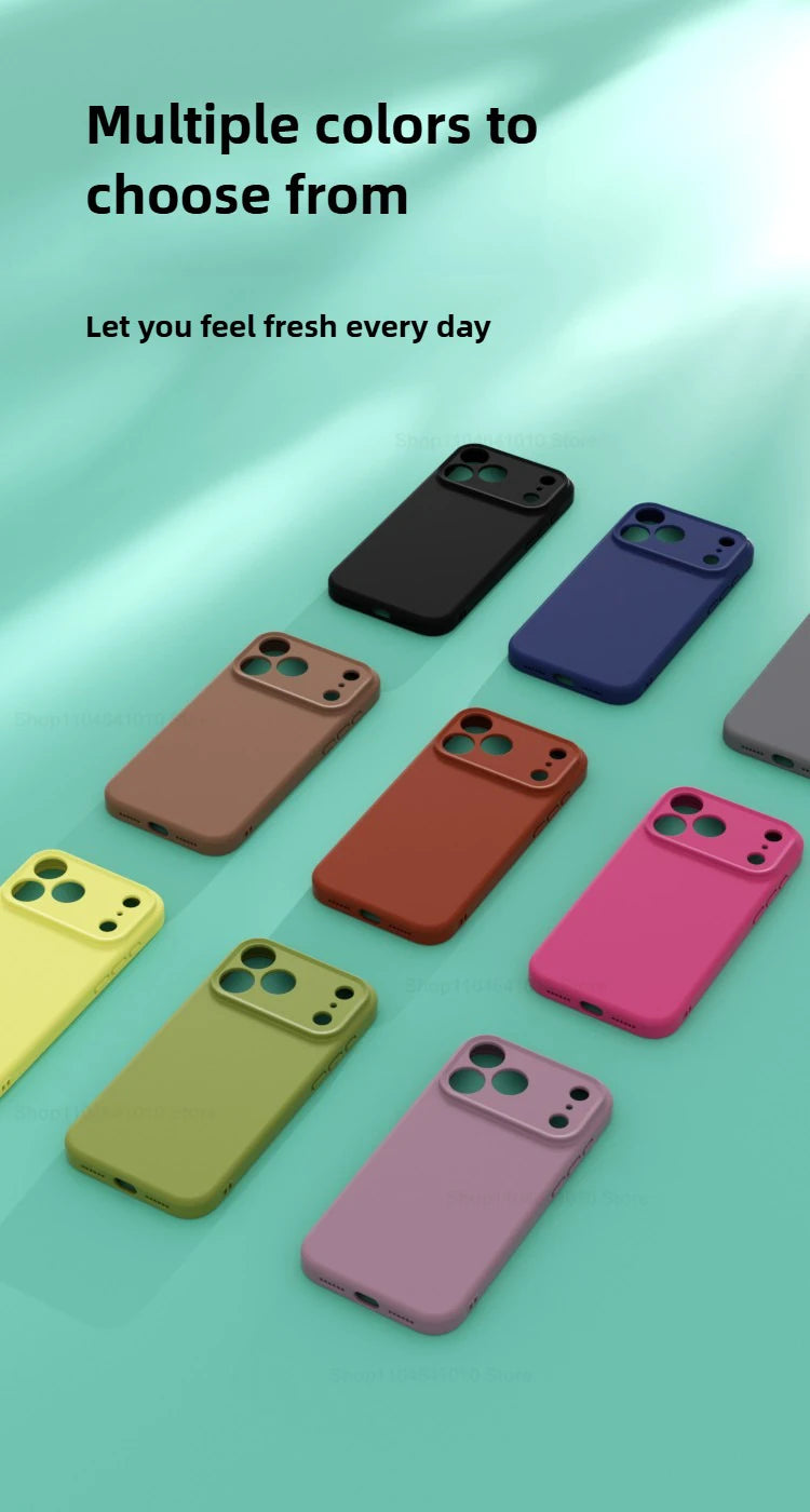 Original Liquid Silicone Magnetic Phone Case For iPhone 17 16 15 14 13 12 Pro Max Plus 17 Air For Magsafe Wireless Charge Cover
