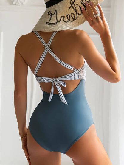 Strappy Hollow Out Swimwear Women 2026 Push Up Swimsuit Female One Piece Swimming Monokini Lady Padded Beachwear Bodysuit Summer