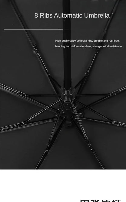 1pc Mini Folding Automatic Umbrella Portable Windproof Light Children Parasol Umbrella Anti UV Rain Sun Umbrella