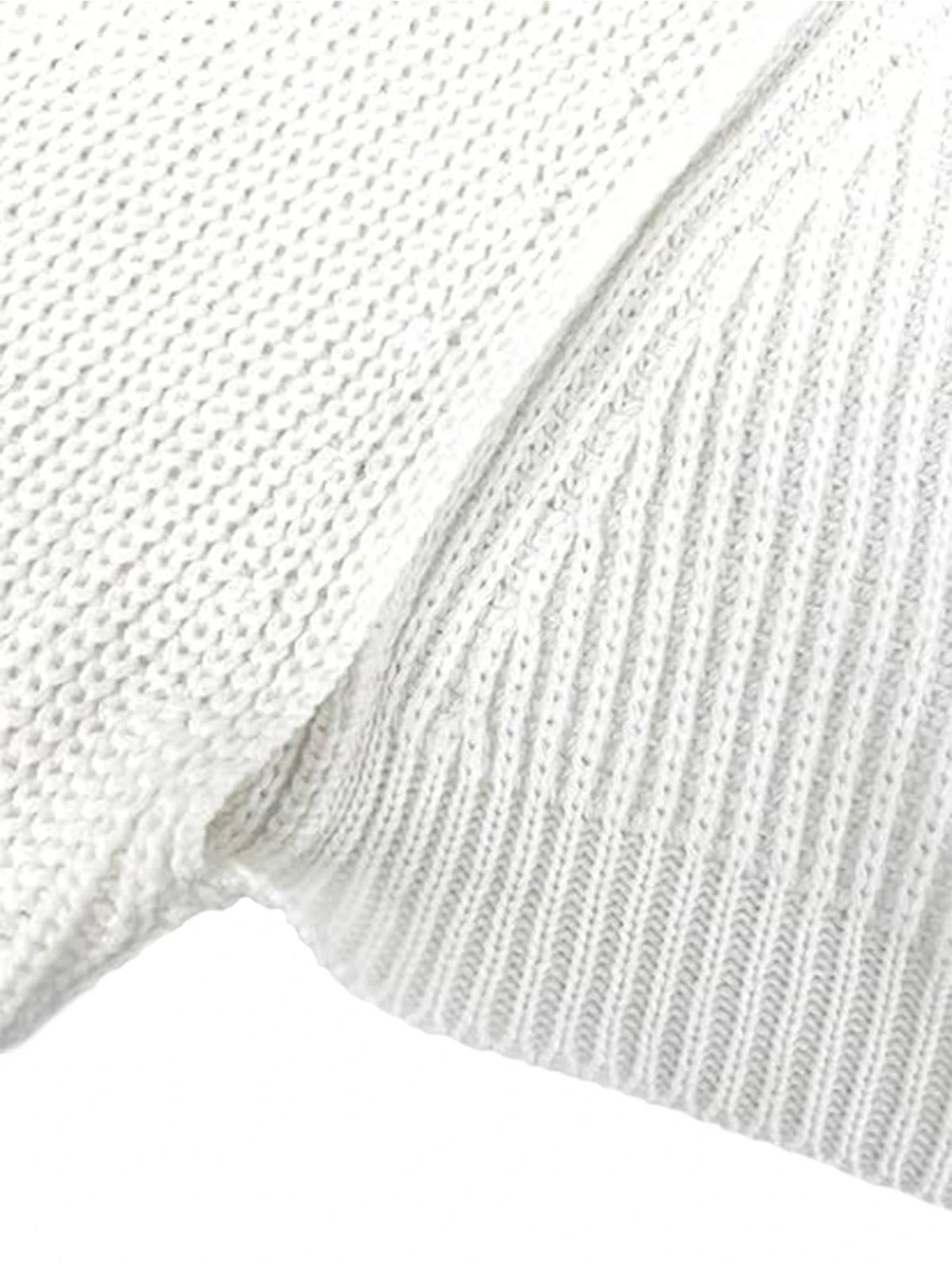 Raglan Sleeve Ribbed Knit Cardigan Women Open Front Solid Color Elegant Shrug Sweater Top Spring Autumn Casual Chic Lightweight