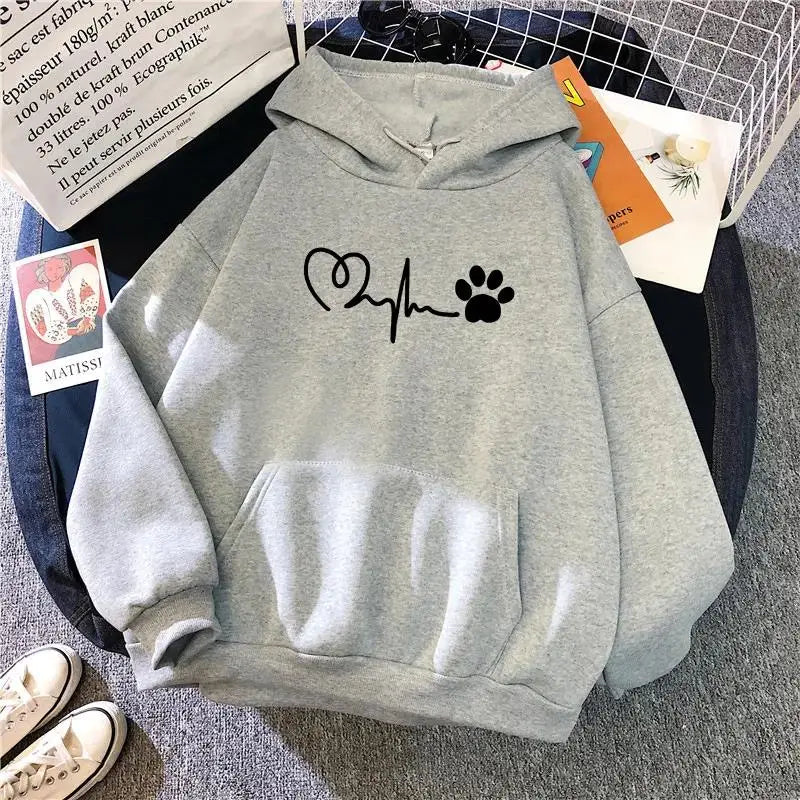 Hot sales Womens Hoodies Casual Printing Sweatshirts Sports Home Pullover Tops Outdoors Korean Style Street Woman Clothing 2026