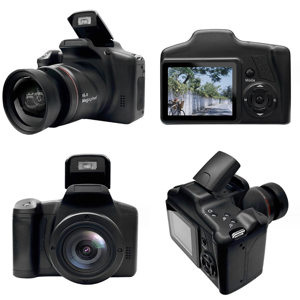 16MP Digital Camera – Vlogging Camera with 2.4 Inch LCD Screen & 16X Digital Zoom