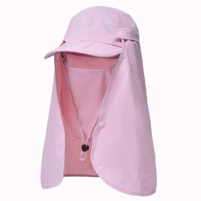 Adjustable Outdoor Fishing Hat Sunscreen Protection Breathable Sunshade Foldable Men Women Hiking Camping Casual Fishing Cap