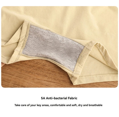 3PCS/Pack 100% Cotton Comfortable Soft Antibacterial Women's Panties Female Safety Underwear Hygroscopic Breathable Lingerie