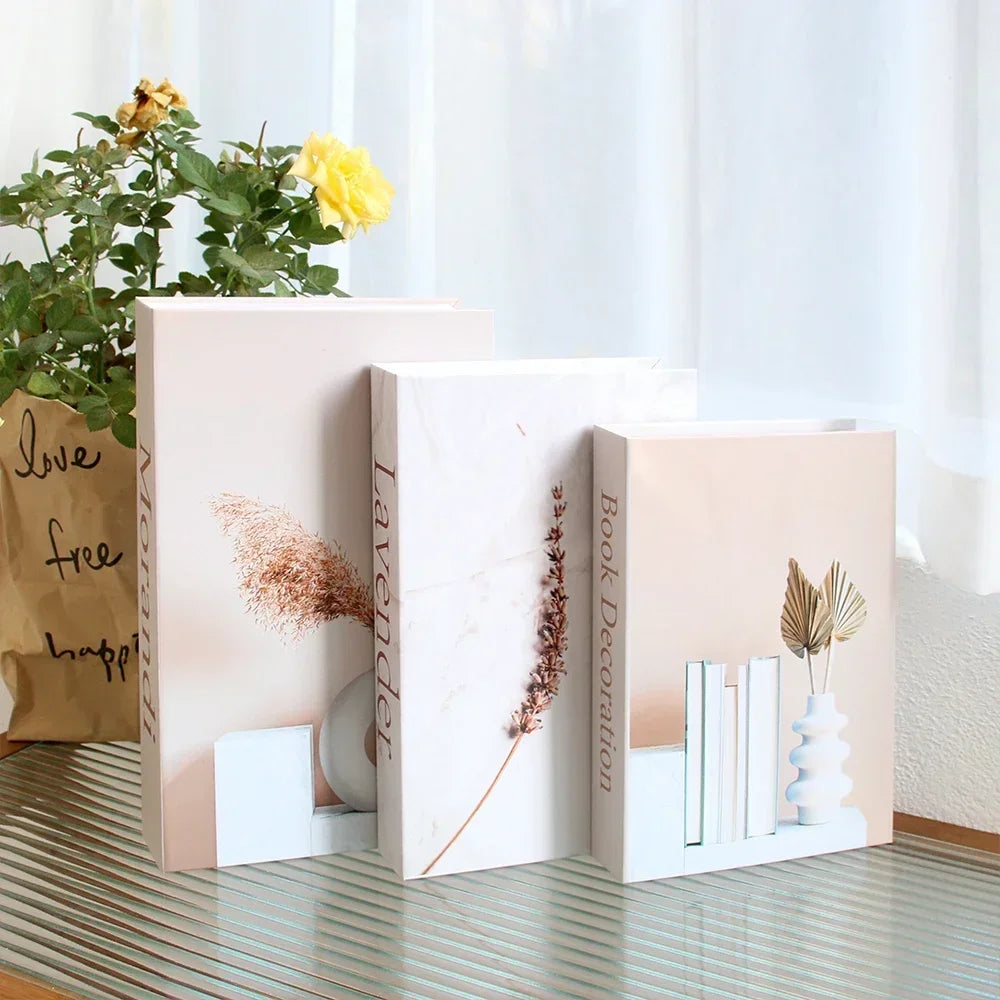 3Pcs Decorative Fake Books - Living Room Coffee Table Ornaments