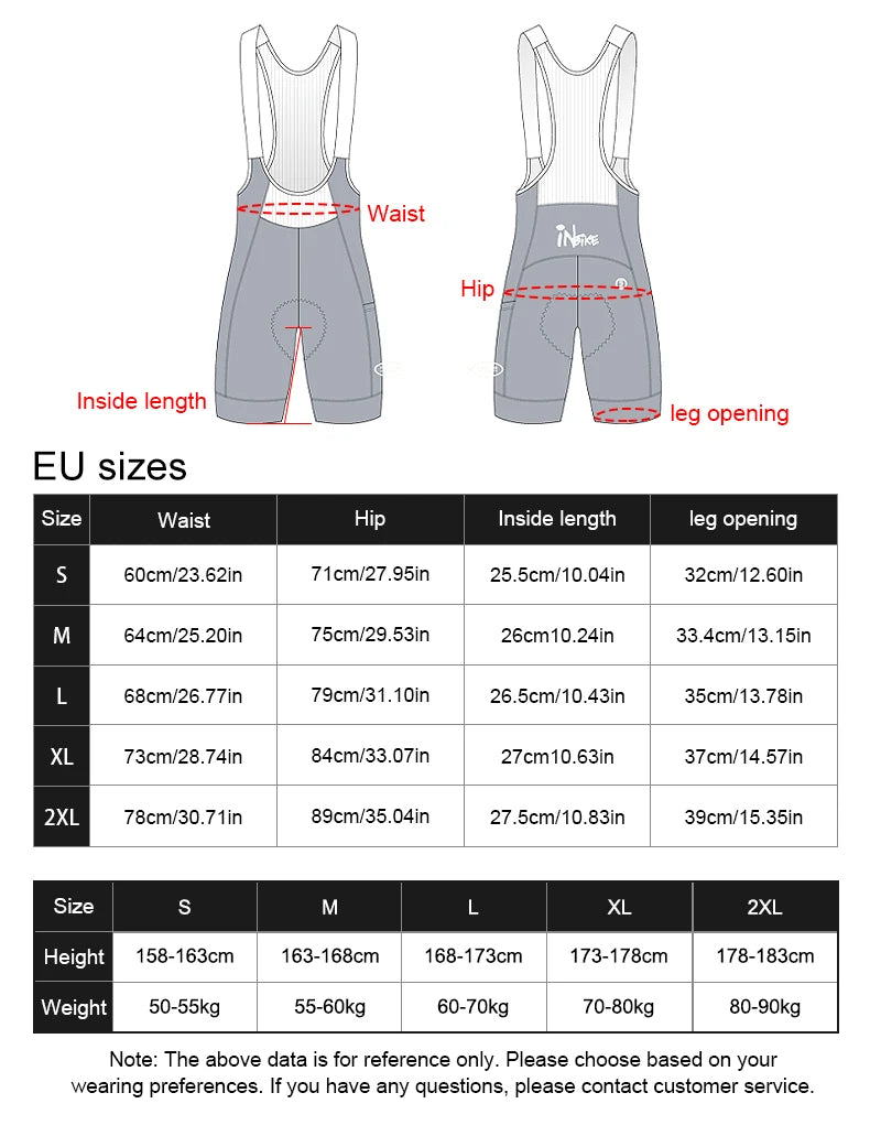 Men's Cycling Jersey Set - Quick Dry Long Sleeve Jersey & Mountain Bike Bib Shorts