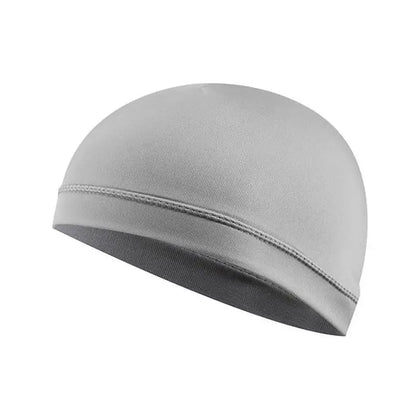 Mens Womens Quick Dry Sweat Wicking Beanie Cap Stretchable Cycling Skull Skull Cap Bandana Helmet Liner Hat For Outdoor Sport
